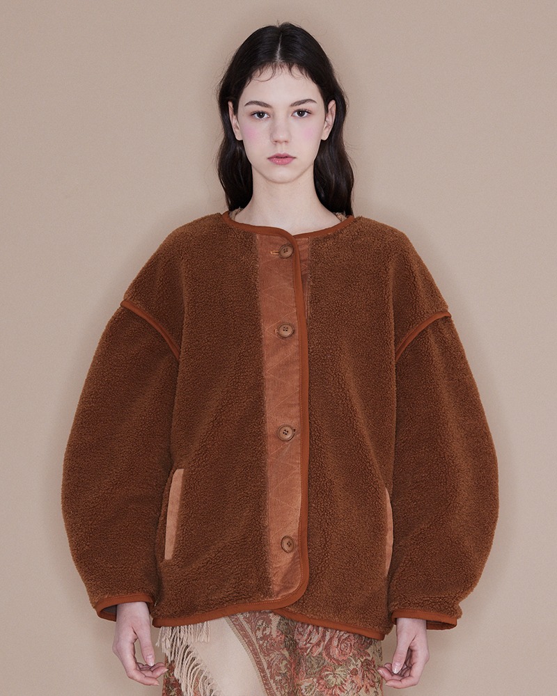 Fleece Jacket[Brown]