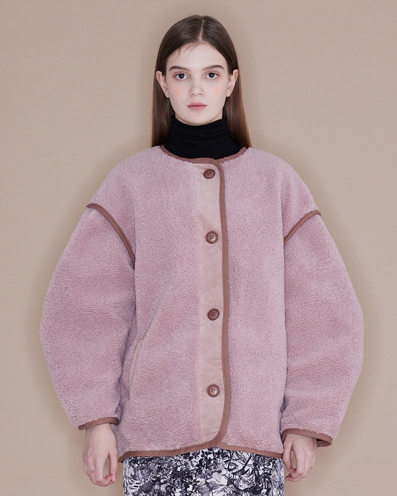 Fleece Jacket[Pink]